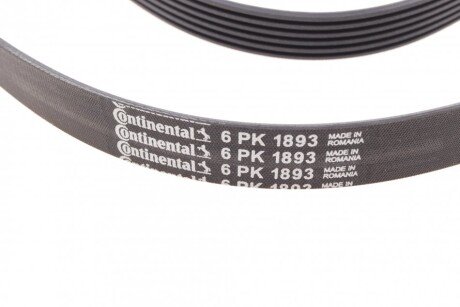Приводной ремень генератора continental 6PK1893