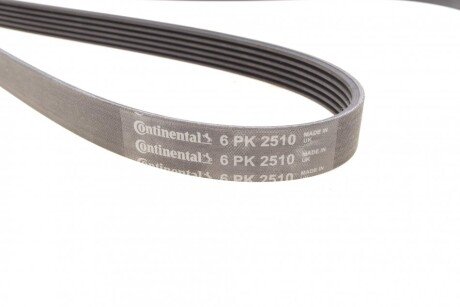 Привідний ремінь генератора continental 6PK2510