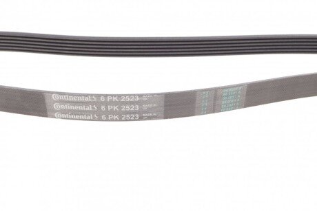 Приводной ремень генератора continental 6PK2523
