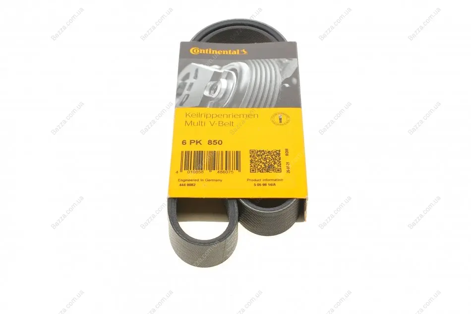 Ремень поликлиновой Conti continental 6 PK 850