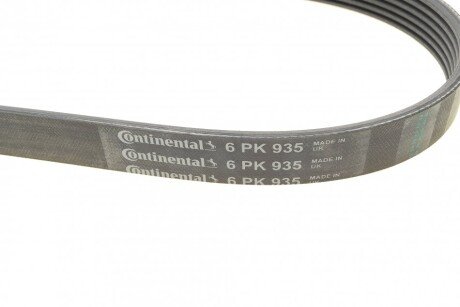 Привідний ремінь генератора continental 6PK935