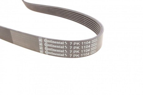 Привідний ремінь генератора continental 7PK1104