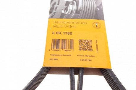 Ремень поликлиновой continental 6PK1780