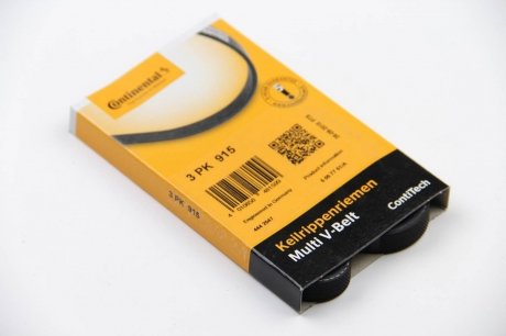 Привідний ремінь генератора continental 3PK915