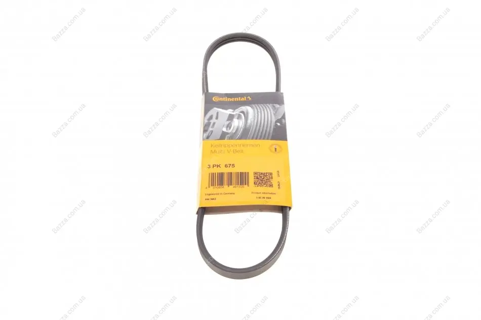 Ремень поликлиновой (Пр-во ContiTech) continental 3 PK 675