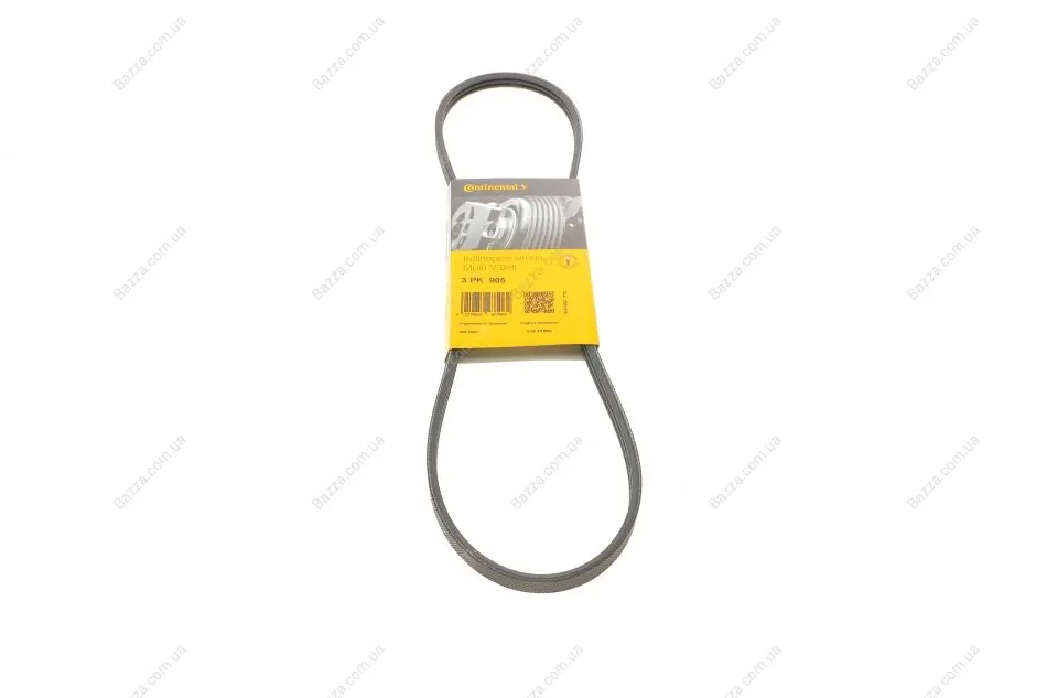 Ремень поликлиновой (Пр-во ContiTech) continental 3 PK 905