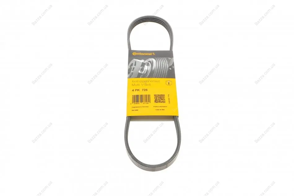 Ремень поликлиновой (Пр-во ContiTech) continental 4 PK 725