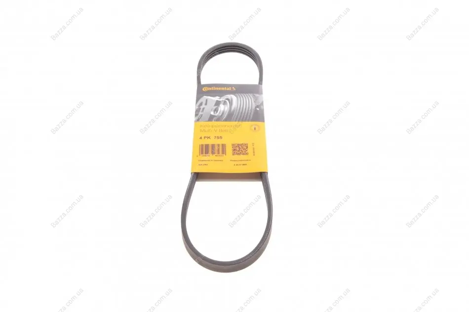 Ремень поликлиновой (Пр-во ContiTech) continental 4PK755