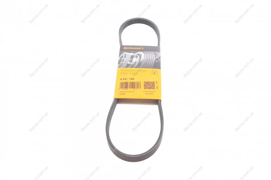 Ремень поликлиновой (Пр-во ContiTech) continental 4PK780