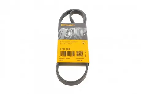 Ремень поликлиновой (Пр-во ContiTech) Continental 4 PK 855