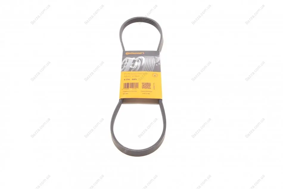 Ремень поликлиновой (Пр-во ContiTech) continental 4 PK 885