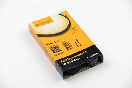 Привідний ремінь генератора continental 5PK925