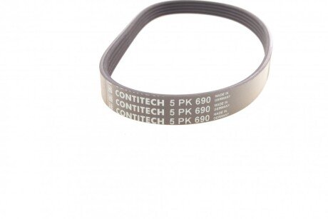 Приводной ремень генератора continental 5PK690