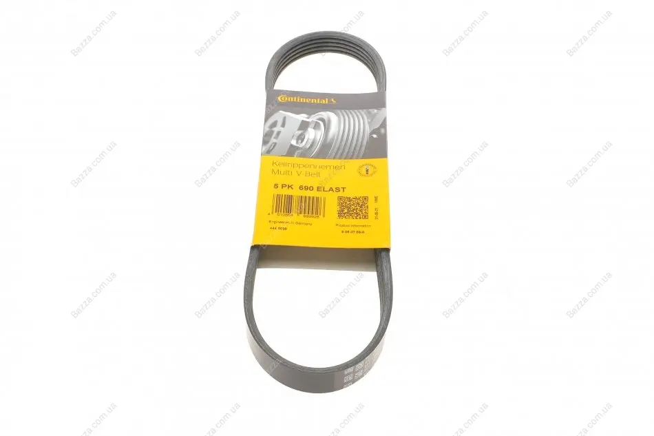 Ремень поликлиновой (Пр-во ContiTech) continental 5PK690ELAST