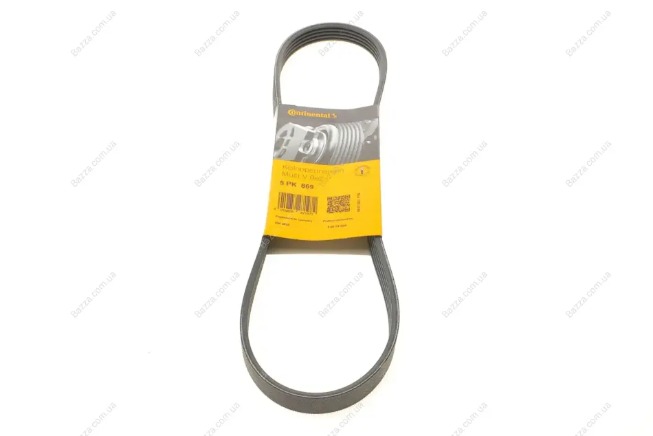 Ремень поликлиновой (Пр-во ContiTech) continental 5PK869