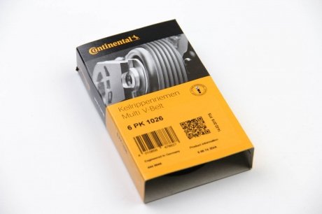 Ремінь поликлиновой (Пр-во) continental 6PK1026