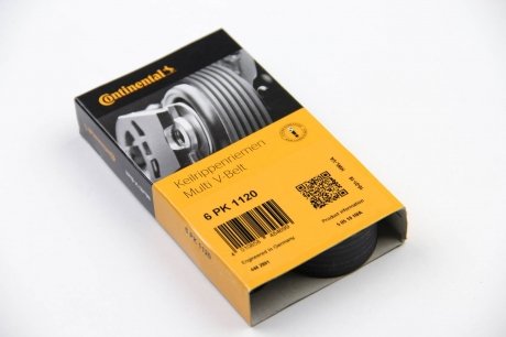 Приводной ремень генератора continental 6PK1120