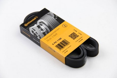 Привідний ремінь генератора continental 6PK1190