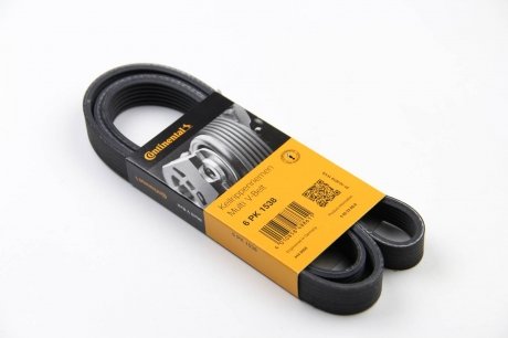Привідний ремінь генератора continental 6PK1538