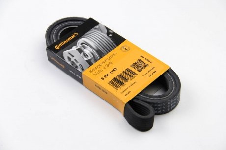 Привідний ремінь генератора continental 6PK1743