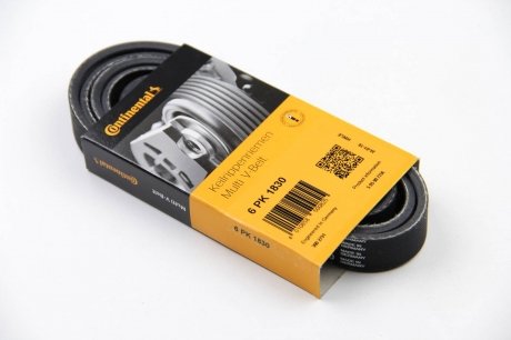 Привідний ремінь генератора continental 6PK1830