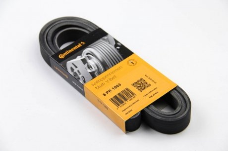 Приводной ремень генератора continental 6PK1863