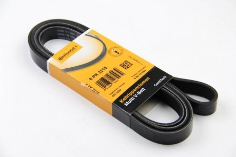 Привідний ремінь генератора continental 6PK2215