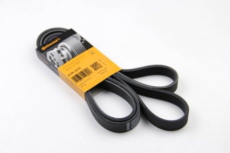 Приводной ремень генератора continental 6PK2370
