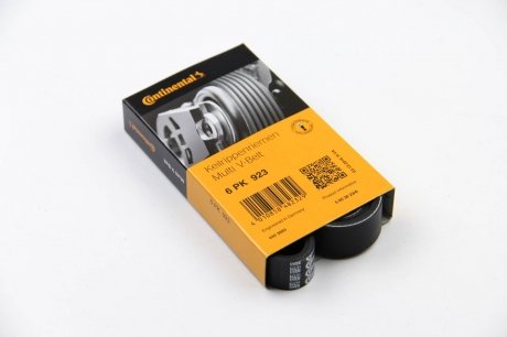 Приводной ремень генератора continental 6PK923