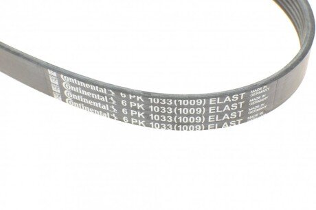 Привідний ремінь генератора continental 6PK1033ELAST