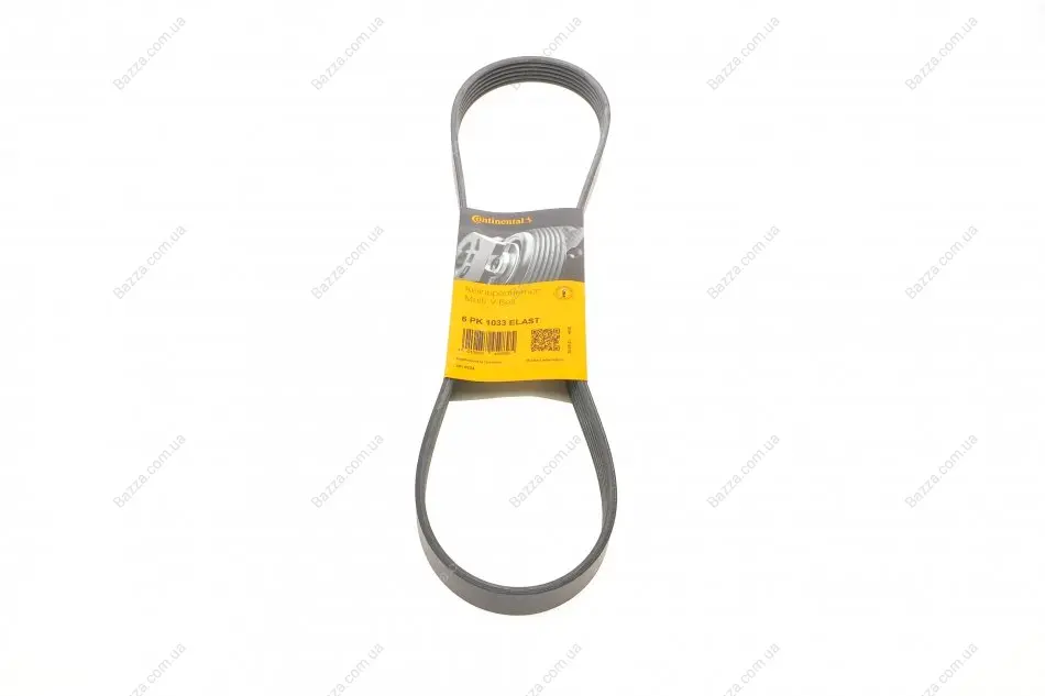 Ремень поликлиновой (Пр-во ContiTech) continental 6PK1033ELAST