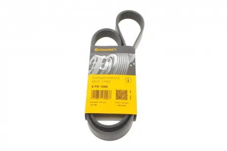 Ремень поликлиновой (Пр-во ContiTech) continental 6PK1090