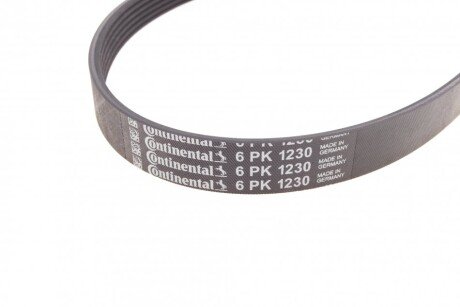 Приводной ремень генератора continental 6PK1230