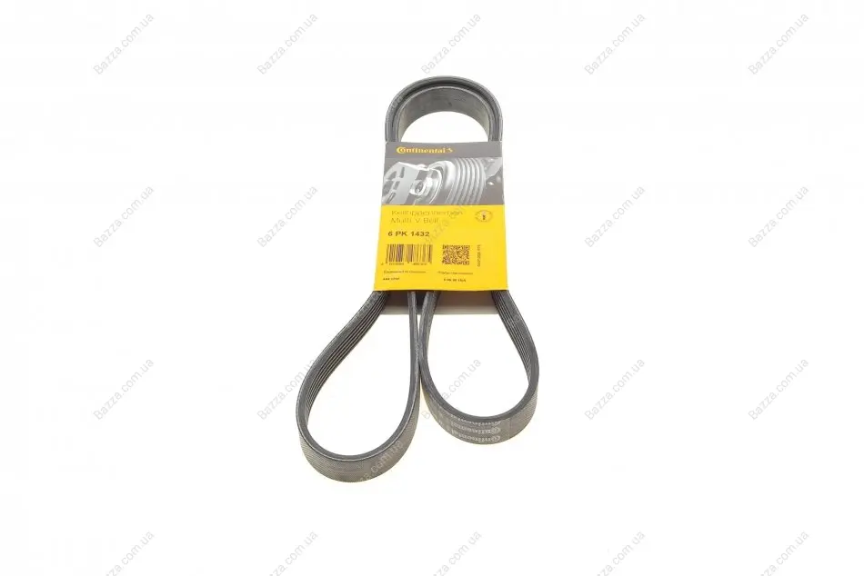 Ремень поликлиновой (Пр-во ContiTech) continental 6 PK 1432
