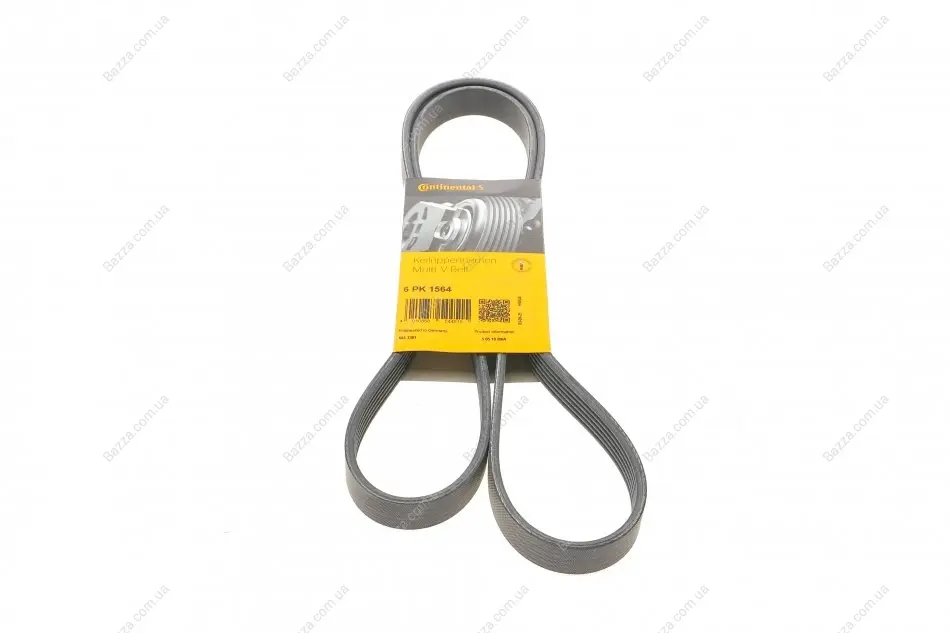 Ремень поликлиновой (Пр-во ContiTech) continental 6PK1564