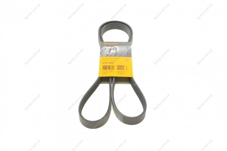 Ремень поликлиновой (Пр-во ContiTech) continental 6PK1670