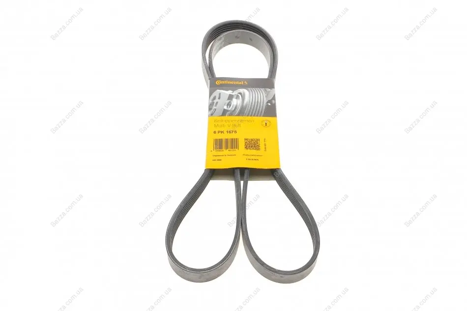 Ремень поликлиновой (Пр-во ContiTech) continental 6PK1675