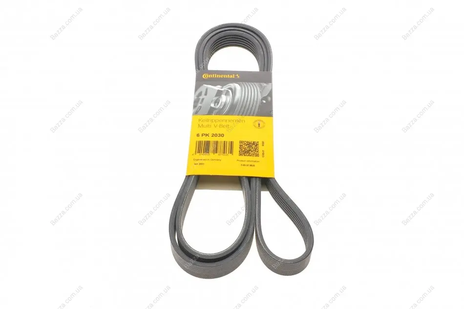 Ремень поликлиновой (Пр-во ContiTech) continental 6 PK 2030