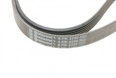 Привідний ремінь генератора continental 6PK2250