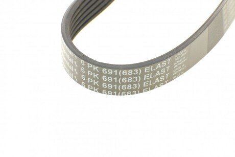 Привідний ремінь генератора continental 6PK691ELAST