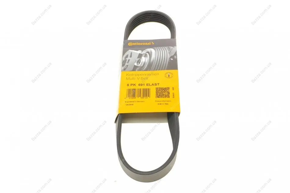 Ремень поликлиновой (Пр-во ContiTech) continental 6 PK 691 ELAST