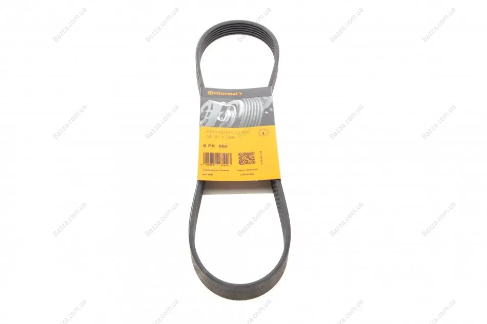 Ремень поликлиновой (Пр-во ContiTech) continental 6 PK 880
