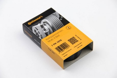 Приводной ремень генератора continental 7PK1076