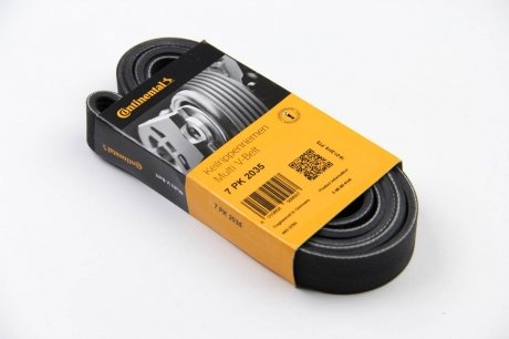 Привідний ремінь генератора continental 7PK2035