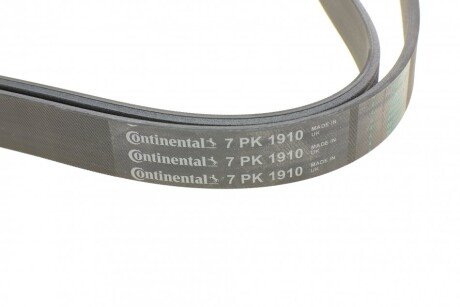 Приводной ремень генератора continental 7PK1910