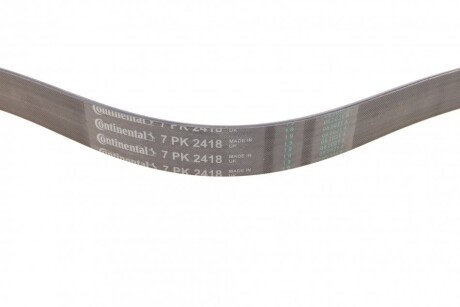 Приводной ремень генератора continental 7PK2418