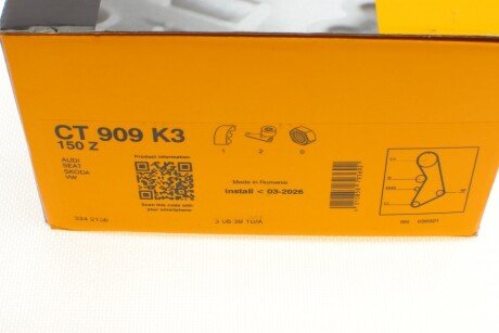 Ременной комплект ГРМ continental CT909K3