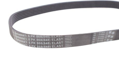Привідний ремінь генератора continental 6PK868ELAST