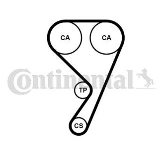 Ремінь ГРМ continental CT1211