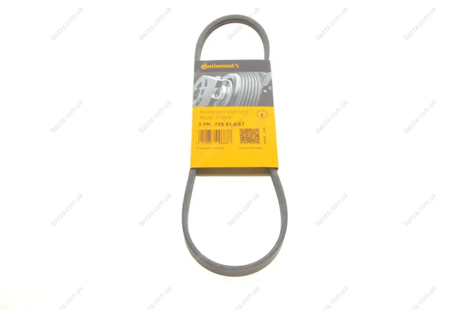 Ремінь поліклиновий continental 3PK725ELAST